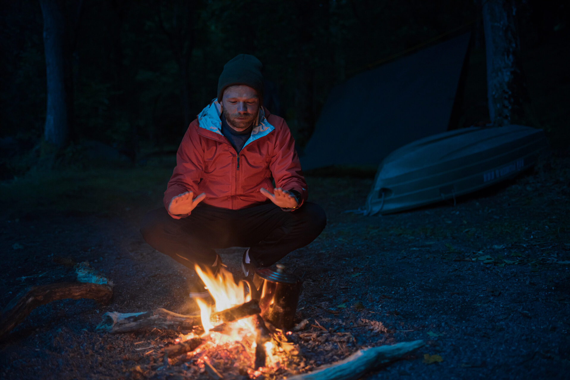 Scotland Adventure Travel Photography Camping by Loch Ness near Inverness Scottish Highlands Scotland United Kingdom Europe