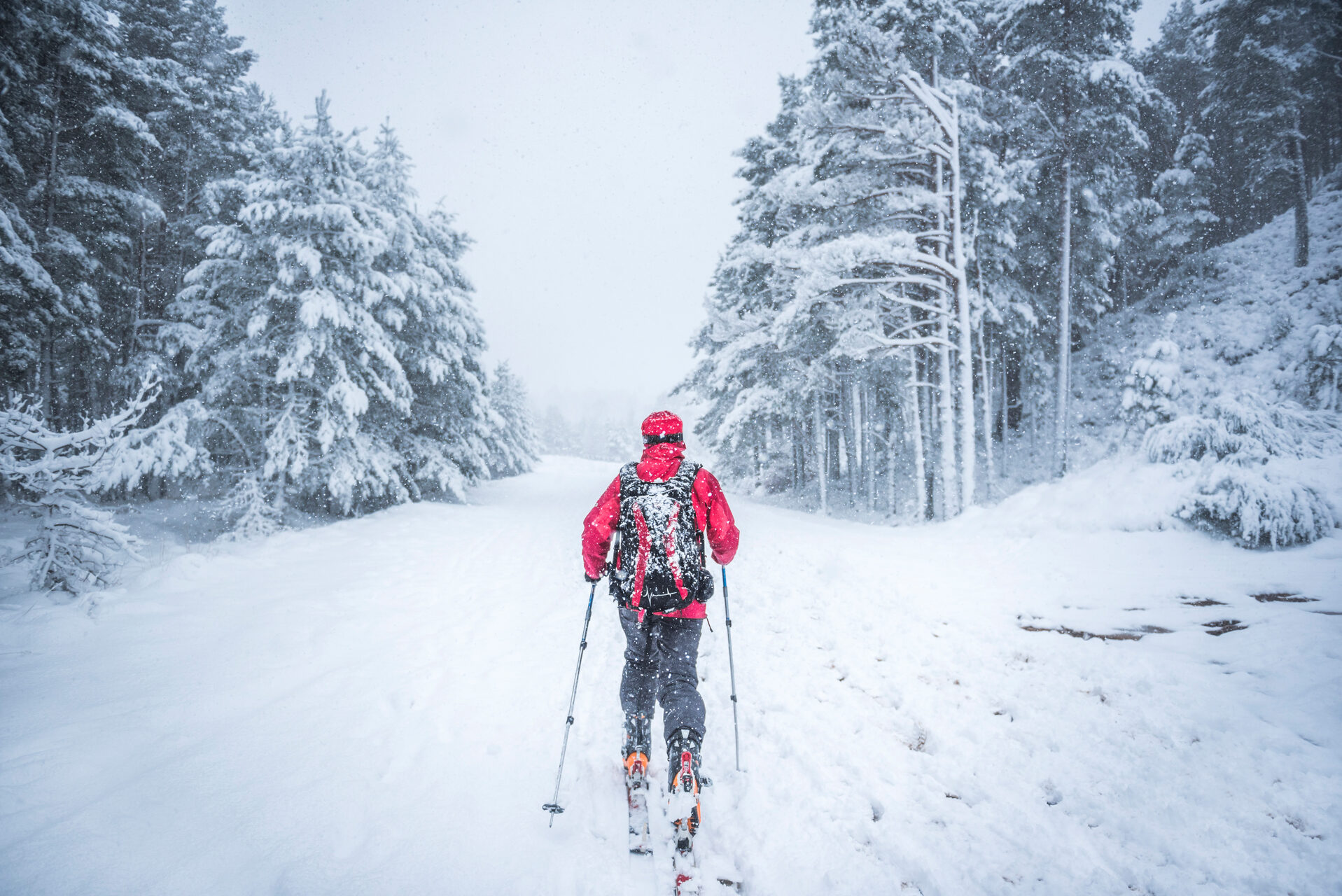 Scotland Adventure Travel Photography Skiing at Cairn Gorm Mountain Glenmore Cairngorms National Park Scotland United Kingdom Europe